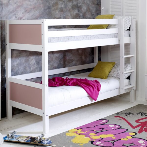 Nordic Bunk bed - rose headboard - frame only - bunk bed for box room
