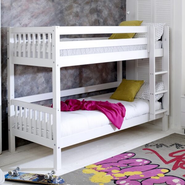 Nordic Bunkbed - slatted headboard - frame only - bunk bed for box room