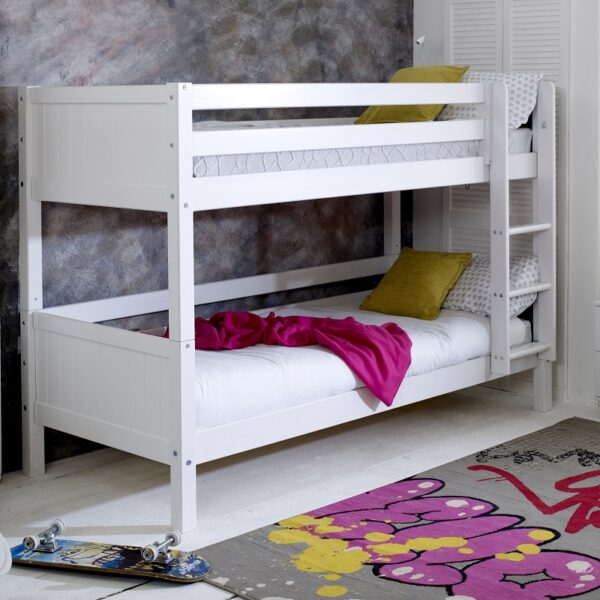 Nordic Bunkbed - T & G headboard - frame only - bunk bed for box room