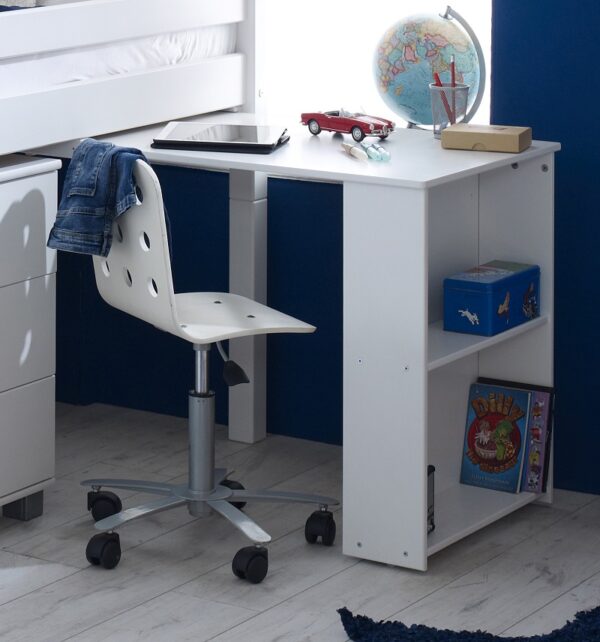 Nordic white Pull Out Desk
