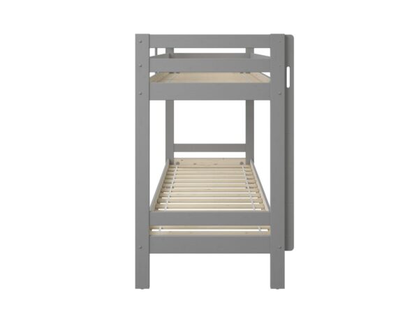 Modit bunk bed with vertical ladder - grey finish