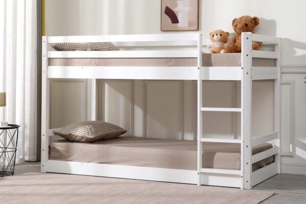 Modit cabin white bunk bed