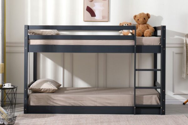 Modit low bunk bed grey